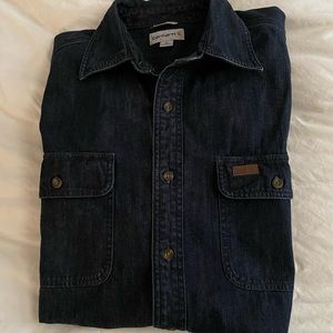 Mens Carhartt denim shirt